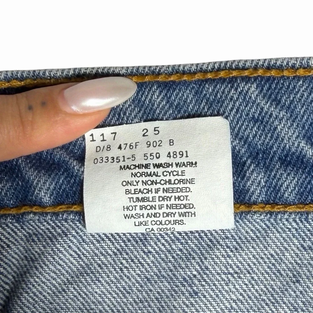 Vintage Levi's 550 Jeans Mens 36x32 Relaxed Fit Blue Denim 100% Cotton